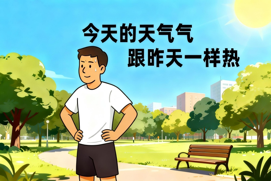 Chinese grammar 一样