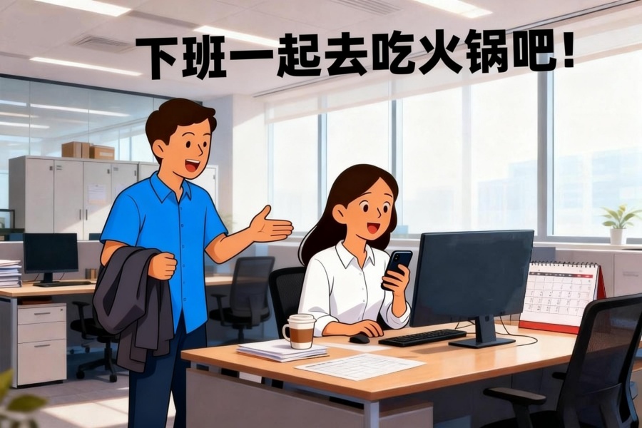 soften commands using 吧, 请, and 好不好