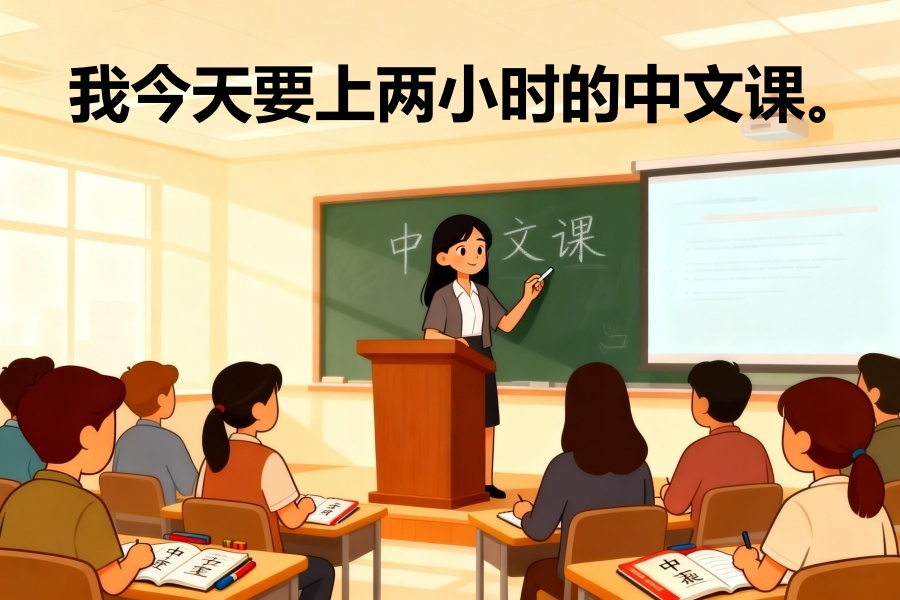 Express Time Spent in Mandarin